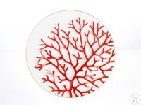   Falkenporzellan Corallo Red Gold 28(6 )