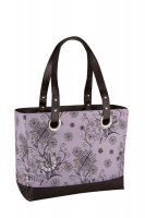 - Raya 24 Can  Tote-purple Flower