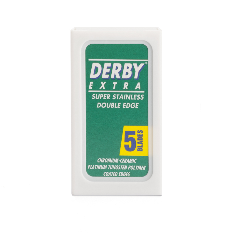Сменные лезвия для т-образного станка (derby Extra, 5 лезвий в упаковке)