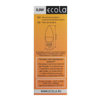   Ecola "", E27, C37, 6 , 4000 K, 101x37 ,  