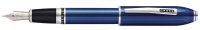   Cross Peerless Translucent Quartz Blue Engraved Lacquer