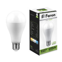   Feron Lb-100, A65, E27, 25 , 230 , 4000 , 2150 , 220, 135  65 