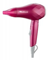 Фен для волос Kelli Kl-1124, розовый 1800 вт