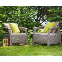   Keter Corfu Ii Duo Cappuccino 2 