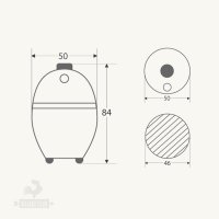   Big Green Egg Large  (  46 )