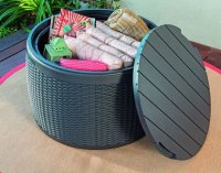 ������ Keter Circa Rattan Storage Box, ������� ������