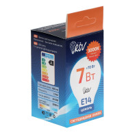   Rsv-p45-7w-3000k-e14