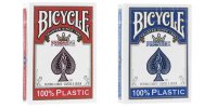  Bicycle Prestige Rider 100% Plastic Jumbo Red/blue