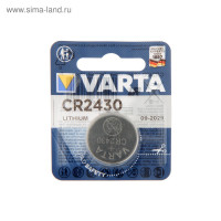   Varta, Cr2430-1bl, 3, , 1 .