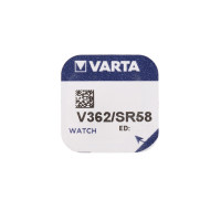  Varta Silver Oxide, 362 (sr721sw) - 1bl, 1.55 , , 1 .