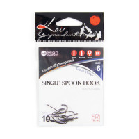  Koi Single Spoon Hook,  6 Int,  Bn 10 .