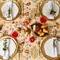    Floral Pattern,  147x184 +/-2   ,  4040  - 8 