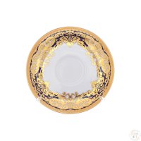    Falkenporzellan Favola Cobalt Gold 220(6 )