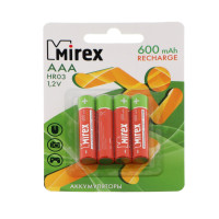  Mirex, Ni-mh, Aaa, Hr03-4bl, 1.2, 600 , , 4 .