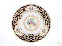   Falkenporzellan Opal Cobalt Gold 21(6 )