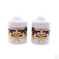    6  Falkenporzellan Natalia Cobalt Gold 27 