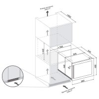   Dunavox Build-in Dab-28.65b,    