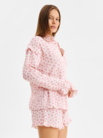   (, ) Kaftan : Pink Leopard,  40-42