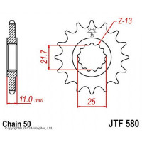  , , Jtf580  , ,  520, 17 