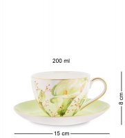 Jk- 74    6 .  (calla Charme Pavone)