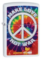  Zippo Woodstock   White Matte, /, , 