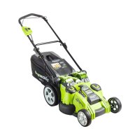  49  Greenworks 40v G40lm49dbk2x Twinforce, 