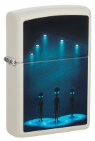 Zippo Aliens Design   Glow In The Dark Green, /