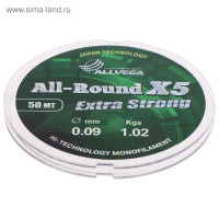   Allvega All-round X5,  0.09 ,  1.02 , 50 , 