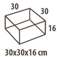    Hausmann Paisley 30x30x16 , 
