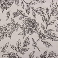   "Black Flowers" 149220, 100% ,  190 /2