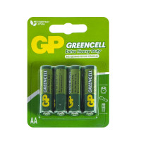   Gp Greencell Extra Heavy Duty, Aa, R6-4bl, 1.5, , 4 .