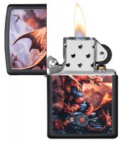  Zippo Anne Stokes   Black Matte, /, ,