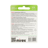  Mirex, Ni-mh, Aa, Hr6-2bl, 1.2, 1400 , , 2 .