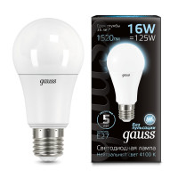   Black 16 A60 4100 . . E27 1520 Gauss 102502216