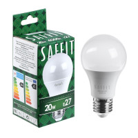   Saffit, 20w 230v E27 4000k A60, Sba6020