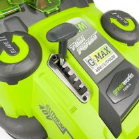   49  Greenworks 40v G40lm49dbk2x Twinforce, 