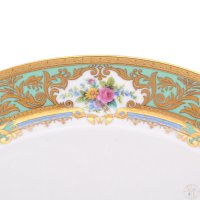    Falkenporzellan Opal Seladon Gold 24 