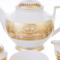   Falkenporzellan Diadem Creme Gold 6  17 