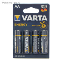   Varta Energy, Aa, Lr6-4bl, 1.5, , 4 .