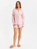   (, ) Kaftan : Pink Leopard,  40-42