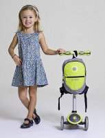 524-132  Globber   Junior Black/neon Pink
