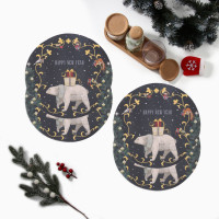  .     "Happy And Year" 3030-4., 100% /,  420 /2