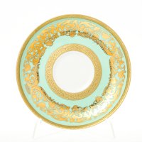   Falkenporzellan Natalia Gr Seladon  Gold 15 (6 )