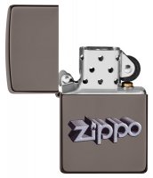  Zippo Zippo Design   Black Ice, /, ,