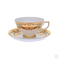    Falkenporzellan Favola Cobalt Gold 220(6 )
