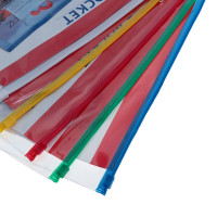 -  Zip- 4, 140 , Erichkrause Pvc Zip Pocket, ,  100 , 