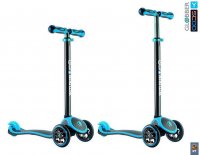 Y-scoo Rt Globber My Free Titanium Neon Blue   