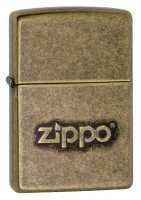  Antique Brass Zippo 28994