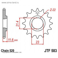   Jt Sprockets Jtf583-14,  520, 14 