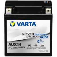 �������������� ������� Varta 13 �� Silver Dynamic Auxiliary Agm 513 106 020 (aux14), �������� ����������